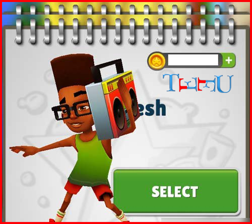 subway surfers character Fresh Fred